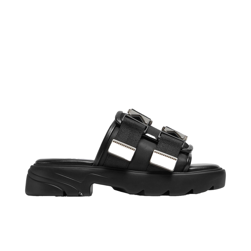 Sneakers och skor Bottega Veneta Black Flash Platform Sandals Svart | 690097V0DS21000