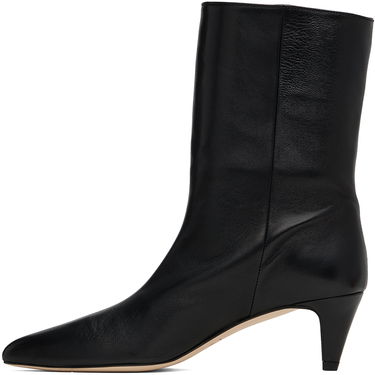 Sneakers och skor BY FAR Lysander Leather Kitten Heel Boots Svart | MWFBO068LL028BK001PL, 2