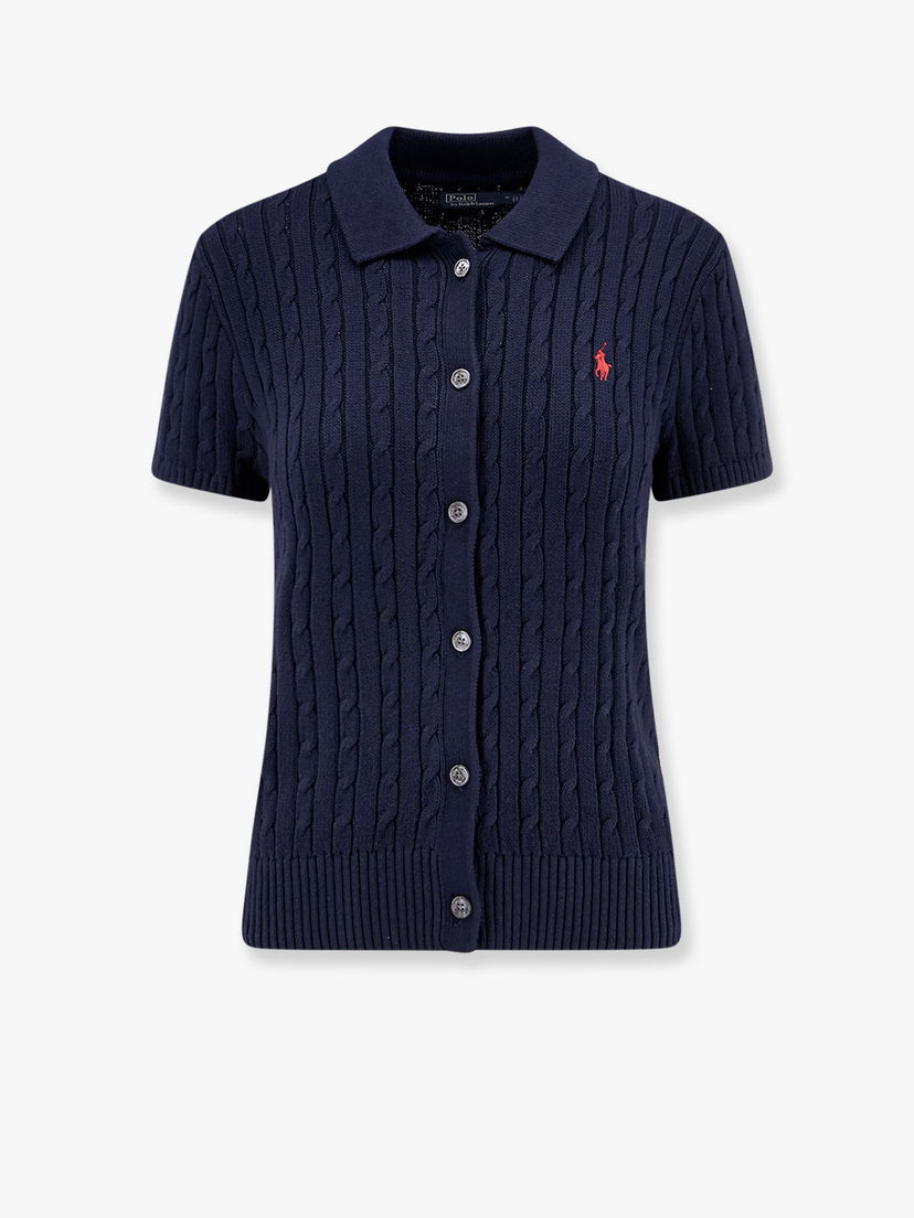 Sweater Polo by Ralph Lauren Cable-Knit Cotton-Blend Cardigan by Polo Ralph Lauren Mörkblå | 211963486002