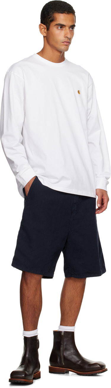 Shorts Carhartt WIP Walter Single Knee Short Blå | I033583-0W902, 3