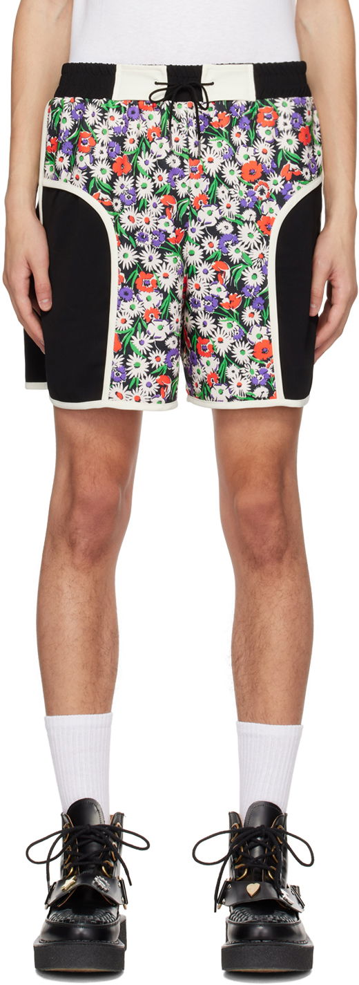 Shorts Anna Sui Floral Print Athletic Shorts Flerfärgad | M1023A41