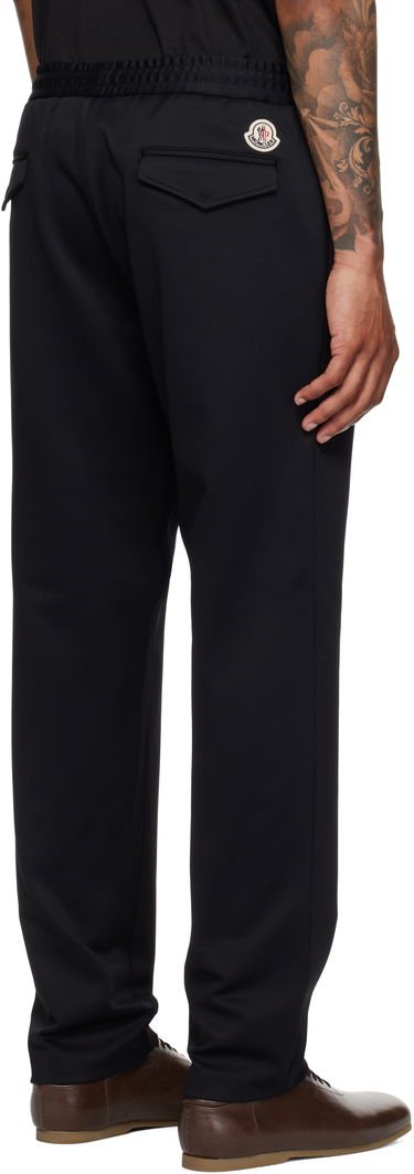 Byxor Moncler Moncler Logo Jogging Trousers Svart | K20912A0002289ALO, 2