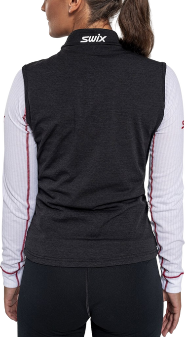 Väst SWIX Swix Dynamic Midlayer Vest Svart | 10085-23-10000, 2