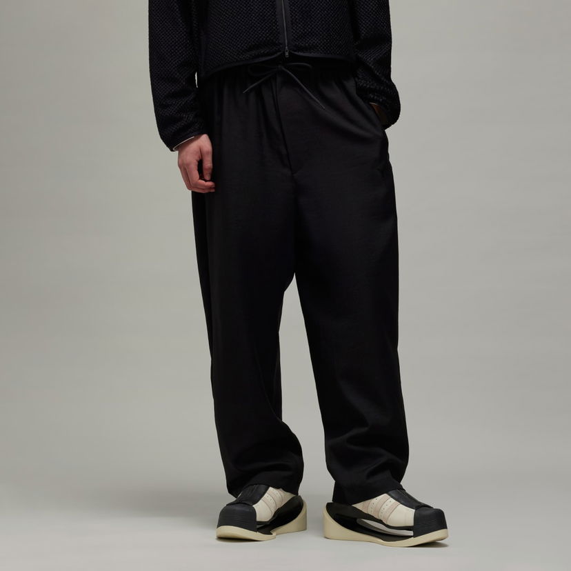 Byxor Y-3 Sport Uniform Tapered Trousers Svart | JD9791