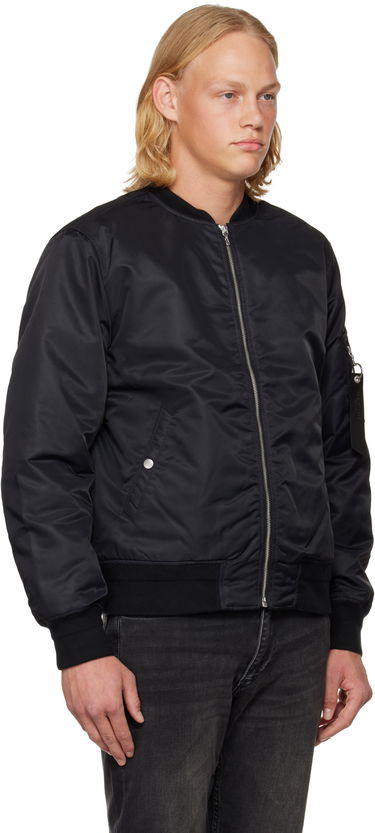 Bomberjacka rag & bone Manston Bomber Jacket Svart | MBW22F2260M1ML, 4