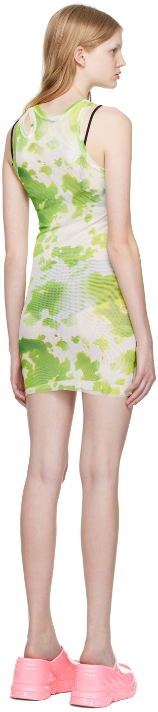 Klä Ottolinger Ottolinger Cutout Mesh Mini Dress Grön | 100817, 2