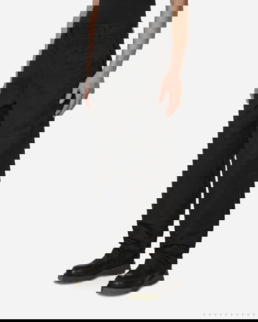 Byxor Off-White Diagonal Pocket Carpenter Pants Black Svart | OMCA207C99FAB001 1001, 2