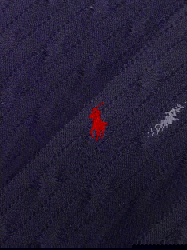 Sweater Polo by Ralph Lauren Turtleneck Cable-Knit Blå | 710876836005, 2