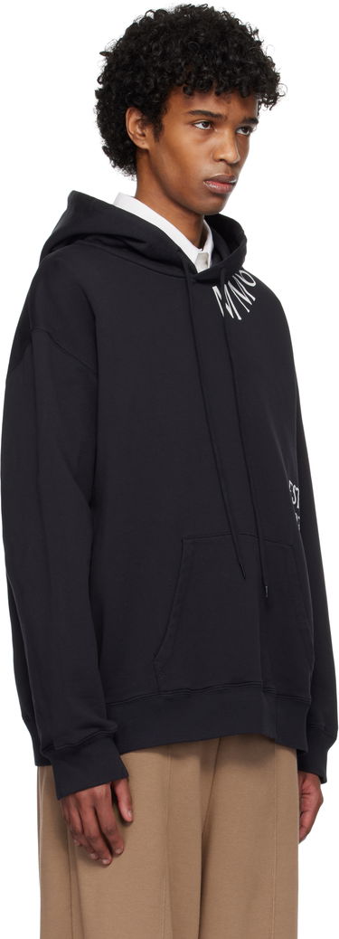 Sweatshirt Maison Margiela MM6 Maison Margiela Printed Hoodie Grön | SH0GU0026 M25012, 4