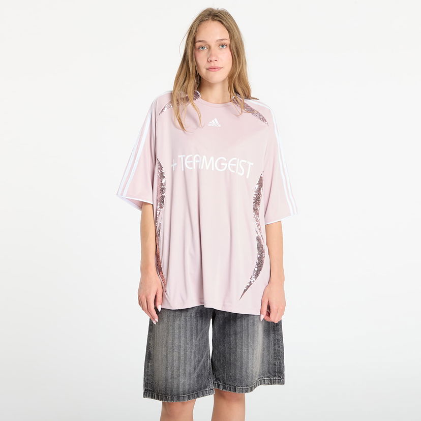 Jersey adidas Originals Adilenium Season 4 Teamgeist Oversized T-Shirt Rosa | KE9793