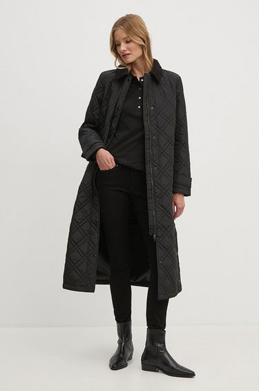 Polotröja Lacoste Women's Black Polo Shirt Svart | PF5464, 1