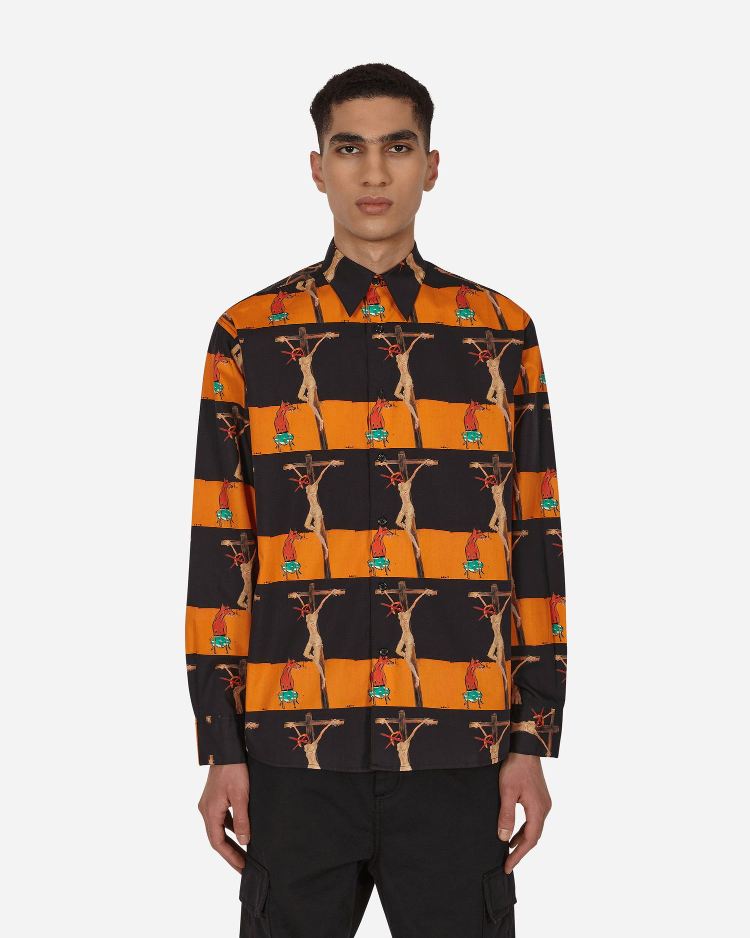 Skjorta Sex Skateboards Crusifix Button Up Flerfärgad | SX27 001, 0