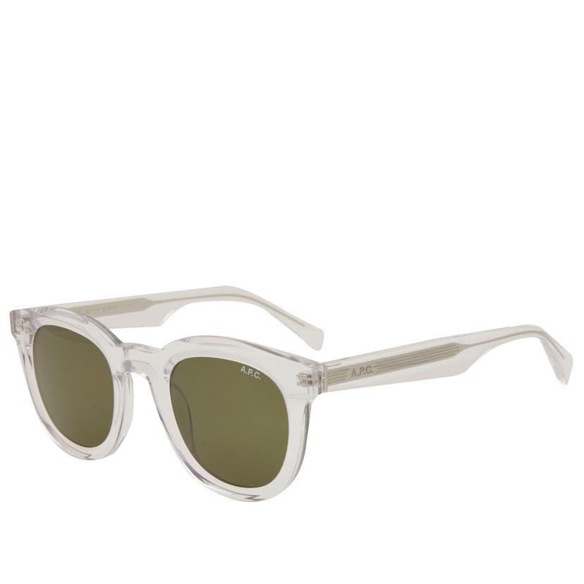 Solglasögon A.P.C. Lou Sunglasses Vit | ACABF-M75001-AAA