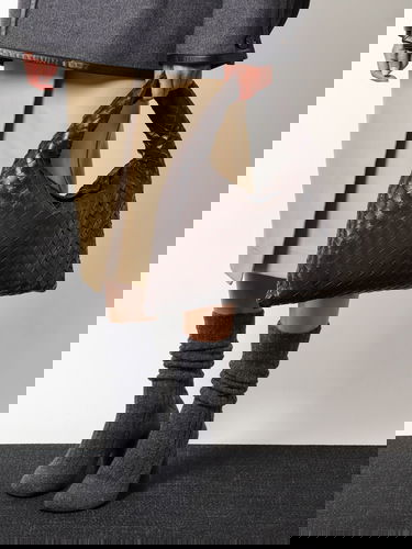 Sneakers och skor Bottega Veneta Knitted Boots Grå | 775456V3V001370, 1