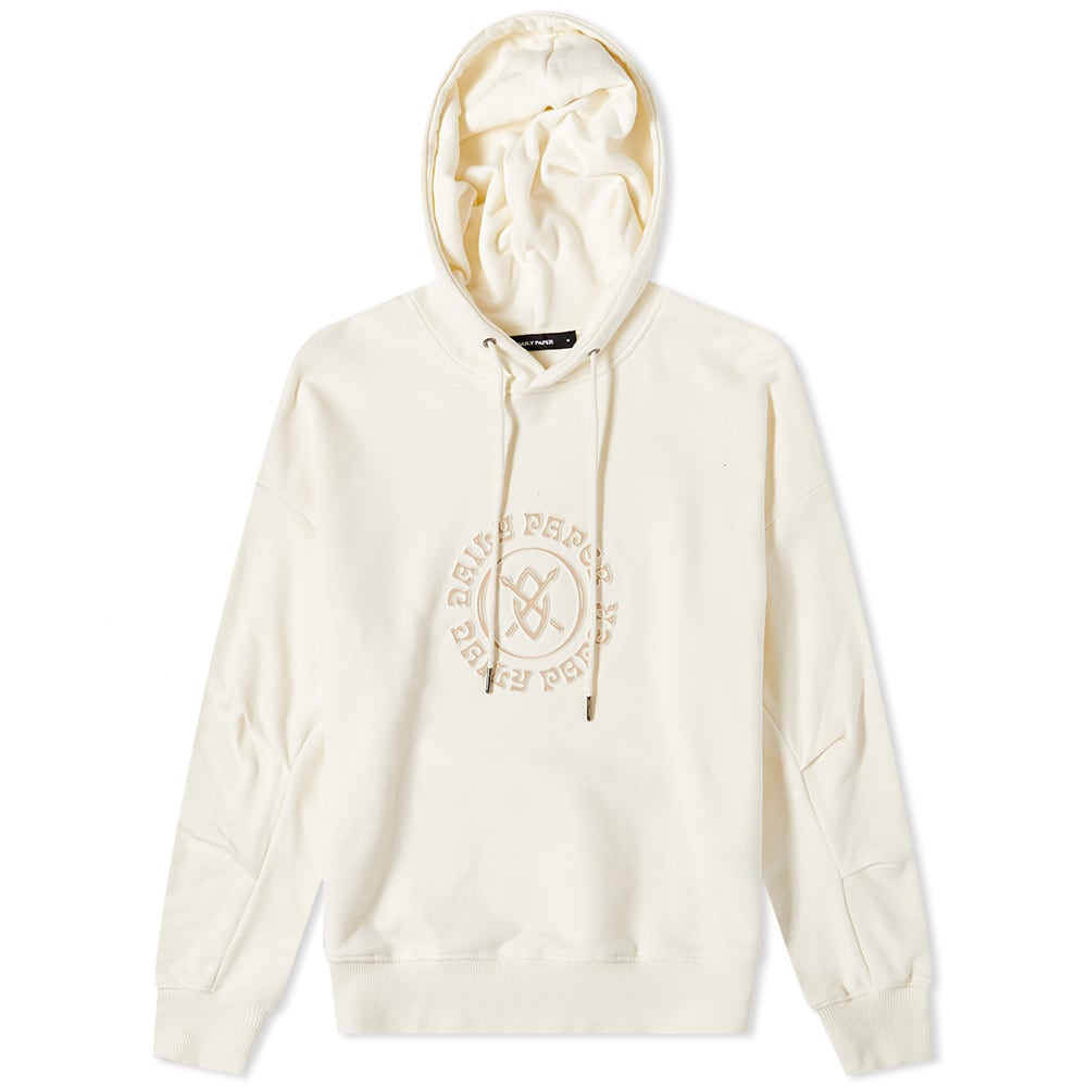 Sweatshirt DAILY PAPER Poppy Logo Hoody Egret Beige | 2311131, 0