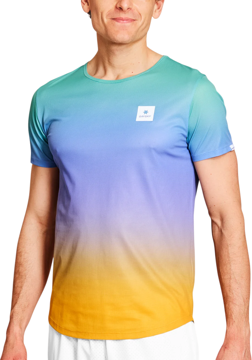 T-shirt Saysky Saysky Drip Dye Flow T-Shirt Flerfärgad | nmrss60c-1033