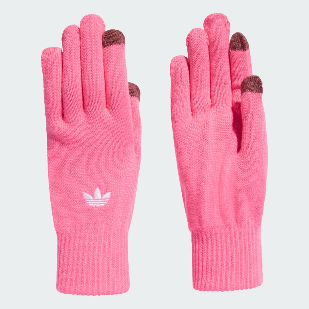 Handskar adidas Performance Adicolor Smartphone Gloves Rosa | JZ5015, 0