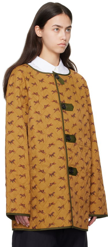 Pufferjacka Bode Bode Crittendon Reversible Liner Coat Gul | MRS25OW011, 4