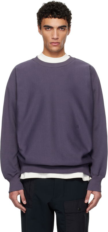 Sweatshirt NANAMICA nanamica Crew Neck Sweatshirt Purpur | S25SH011U, 0