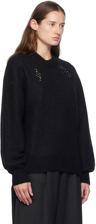 Sweater Simone Rocha Simone Rocha Embellished Sweater Svart | MIMK4WTB 0657, 1