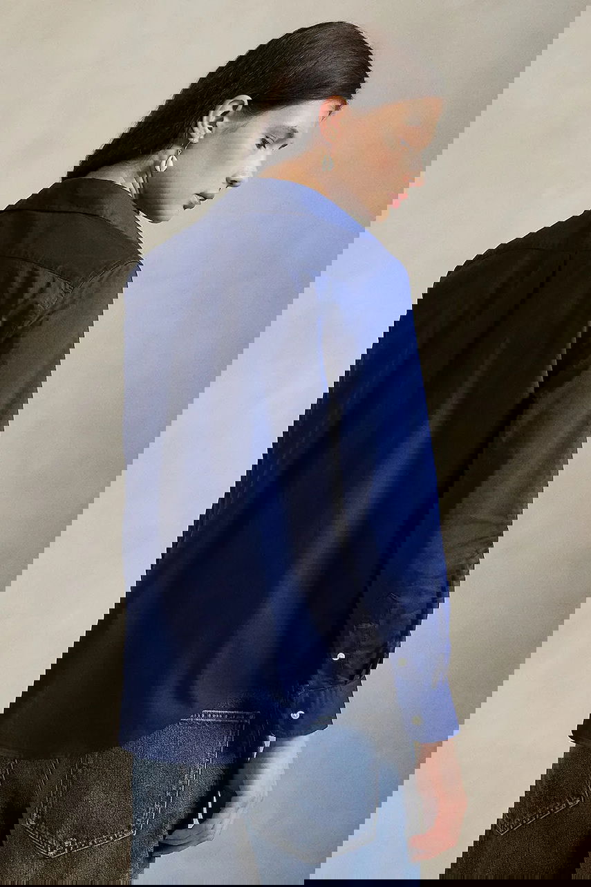 Skjorta Polo by Ralph Lauren Polo Ralph Lauren Classic-Fit Cotton Shirt Blå | 211A92177, 1