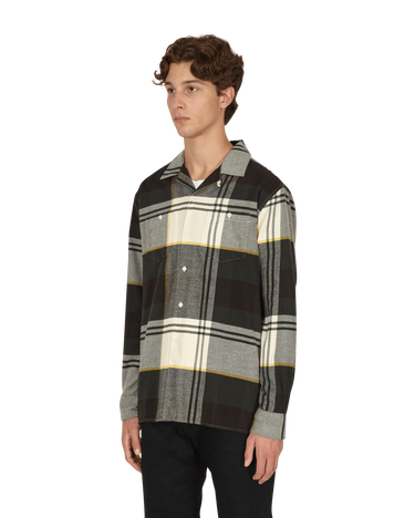 Skjorta Noah Plaid Lightweight Flannel Shirt Flerfärgad | S020FW21 BGW, 3