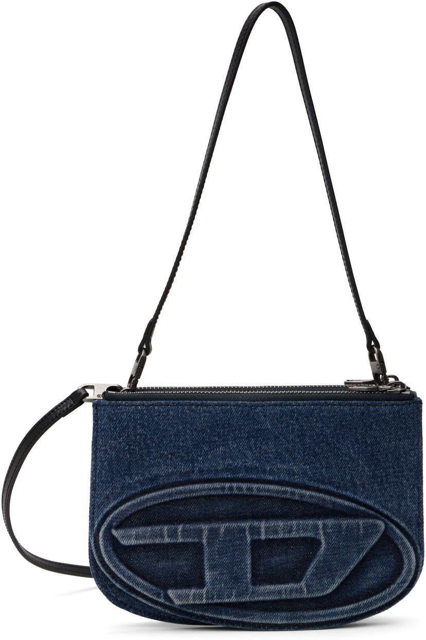 Axelväska Diesel Denim 1DR Twin Shoulder Bag Blå | X10330 P6717
