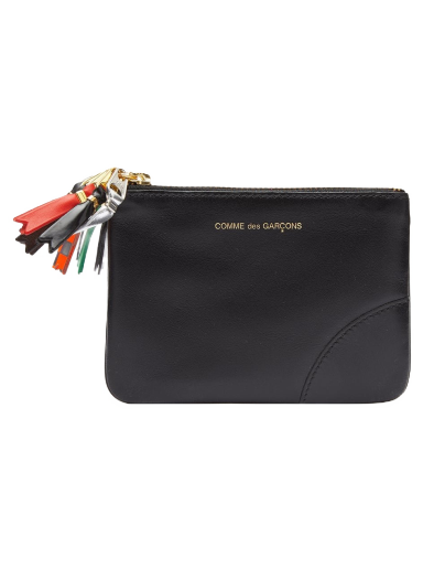 Plånbok Comme des Garçons Zipper Pull Wallet Black Svart | SA8100ZP