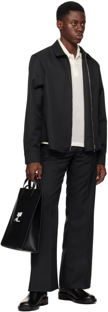 Byxor Courrèges Multiflex Flared Trousers Svart | 124CPA201PL0136, 3