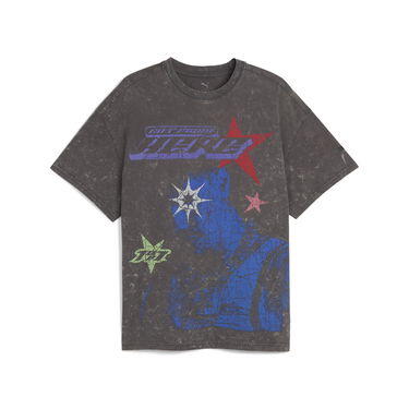 T-shirt Puma LaMelo Star Vision Graphic Tee Grå | 632438_01, 0
