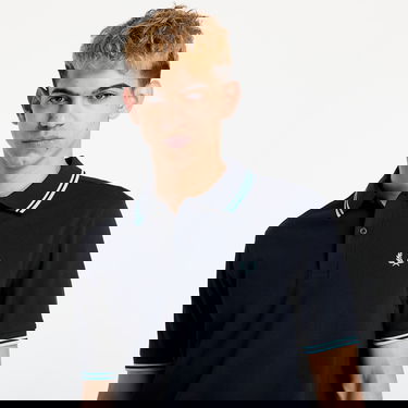 Polotröja Fred Perry Fred Perry Twin Tipped Shirt Svart | M3600 Y60, 2