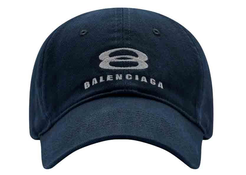 Keps Balenciaga Unity Snowboard Cap Mörkblå | 680739410B24061, 0
