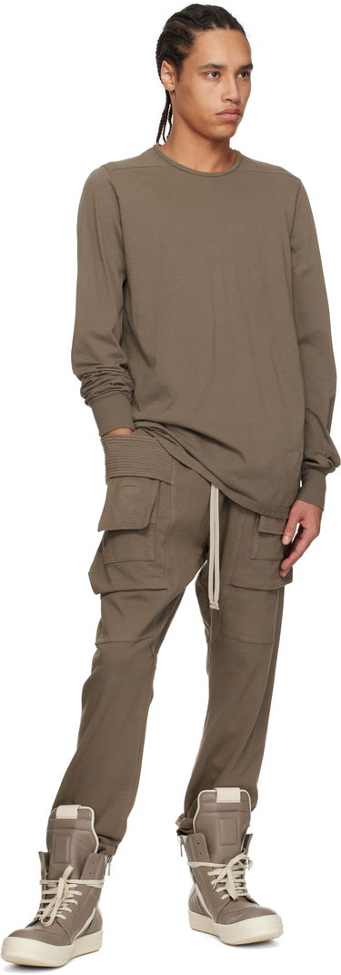 Cargo byxor Rick Owens Rick Owens DRKSHDW Hollywood Creatch Drawstring Cargo Pants Brun | DU01E3376 RIG, 3