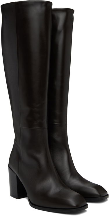 Kläder Aeyde Aeyde Teresa Knee-High Boots Svart | A11-KB-LPLS75BL-0221-953-001, 3