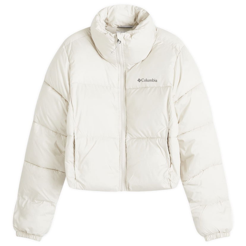Pufferjacka Columbia Women's Puffect Cropped Puffer Jacket Vit | 2088501-STONE