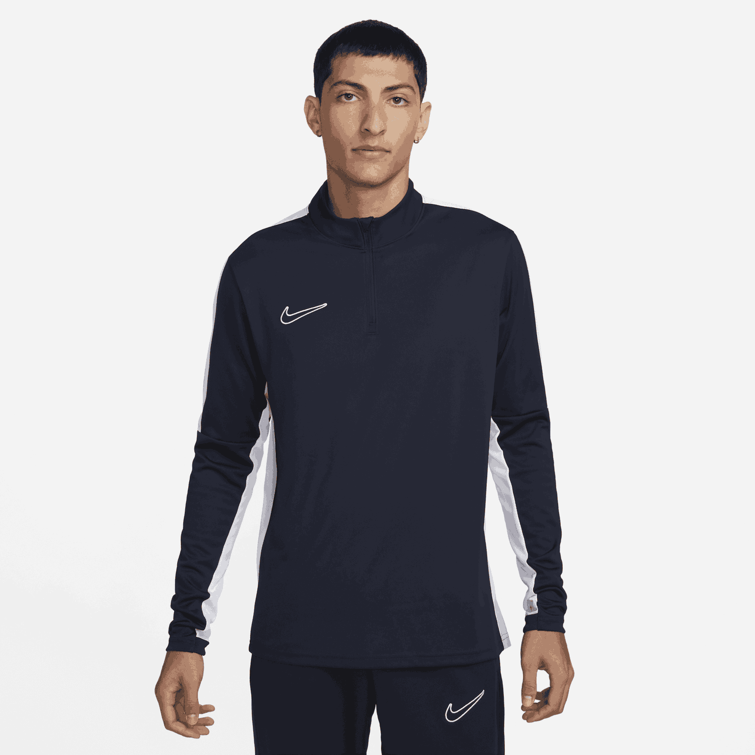T-shirt Nike Academy Dri-FIT 1/2 Zip Global Football Top Global Mörkblå | DX4294-451, 0