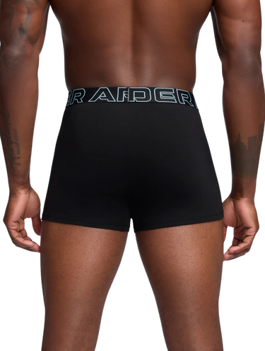 Boxare Under Armour Under Armour Performance Cotton Boxer Briefs 3-Pack Svart | 1383891-003, 4