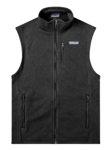 Väst Patagonia Better Sweater Vest Svart | 25882-BLK