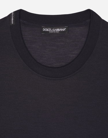 T-shirt Dolce & Gabbana T-shirt M/corta Giro Grå | G8RG0TFU75FS8282, 3