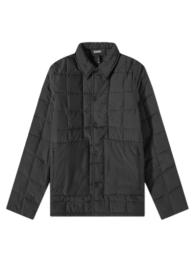 Jacka Rains Liner Shirt Jacket Svart | 18200-01