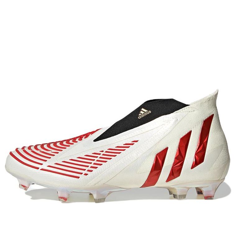 Sneakers och skor adidas Performance adidas Predator Edge+ FG 'Off White Vivid Red' Vit | GV7384