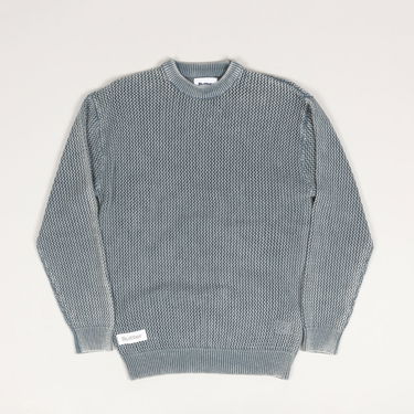 Sweater Butter Goods Washed Knitt Sweater "Wash Navy" Grå | butter-goods-washed-knitted-sweater-washed-navy, 0