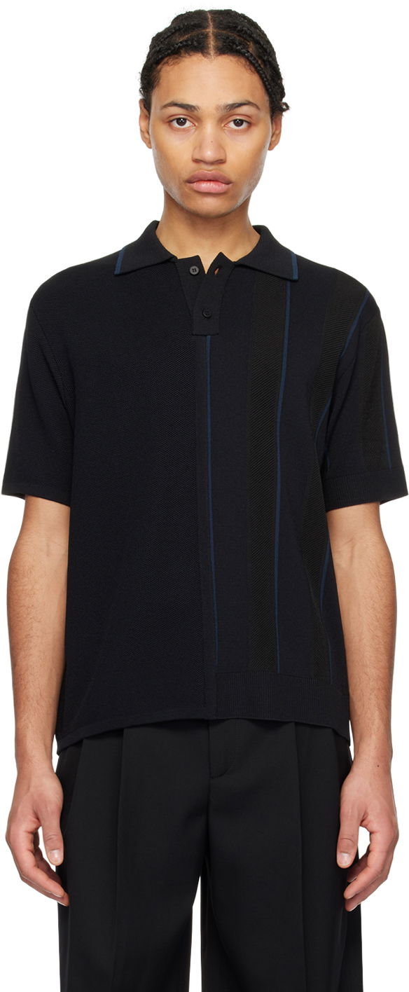 Polotröja Jacquemus Les Sculptures 'Le polo Juego' Polo Tee Svart | 24E245KN417-2361