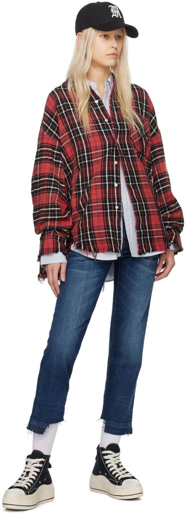 Jeans R13 R13 Boy Straight Jeans Blå | R13W0991-664C, 3