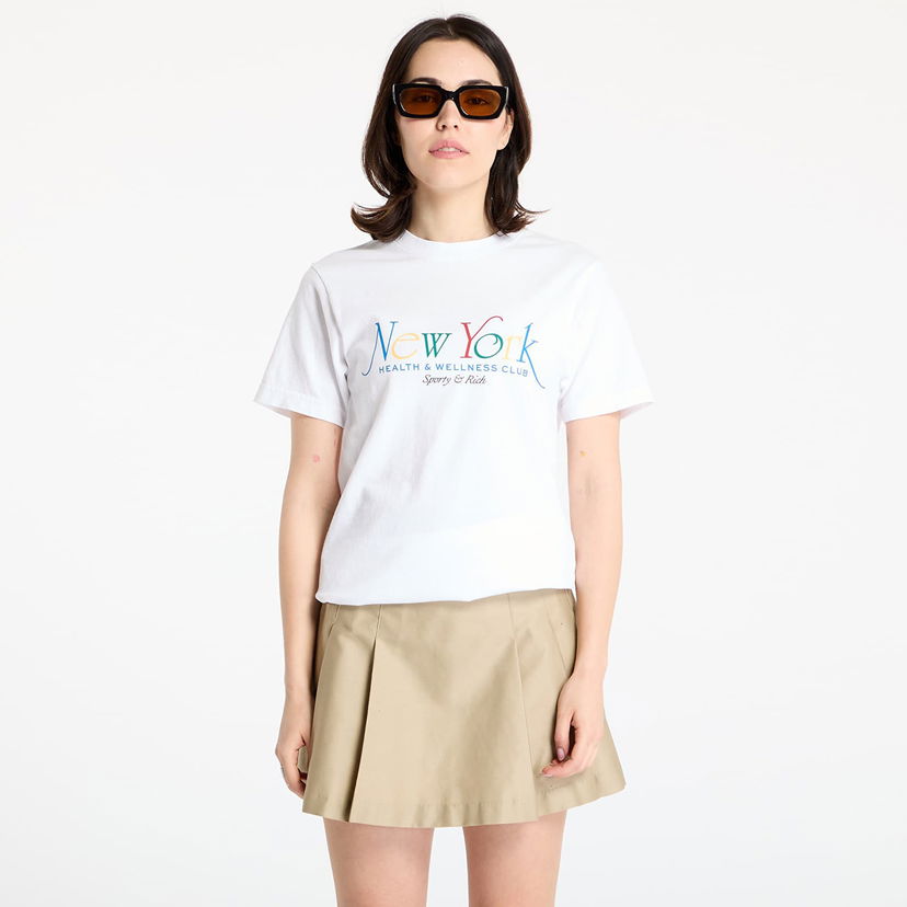 T-shirt Sporty & Rich Sporty & Rich NY 94 T-Shirt Vit | TO043622034WH57