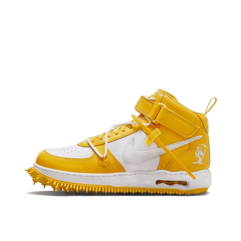 Sneakers och skor Nike Off-White x Air Force 1 Mid SP "Varsity Maize" Gul | DR0500-101