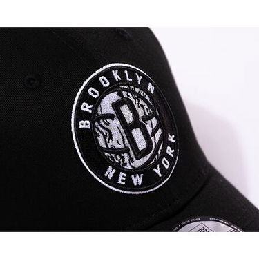 Keps New Era 9FORTY NBA Infill Brooklyn Nets Black / Graphite Grey  One Size Svart | 60434959, 3