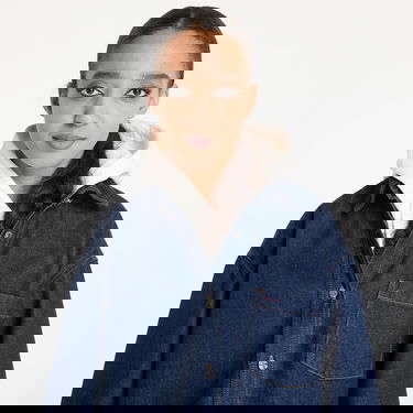 Skjorta Tommy Hilfiger Tommy Jeans Cropped Denim Shirt Jacket Blå | DW0DW20567 1BK, 4