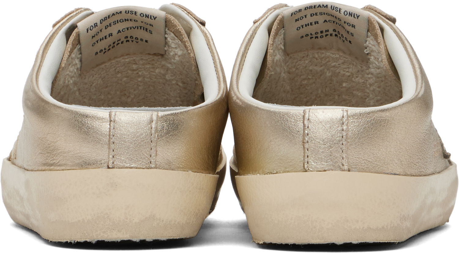 Kläder Golden Goose Golden Goose Super-Star Sabot Metallisk | GWF00110.F006789.15582, 1