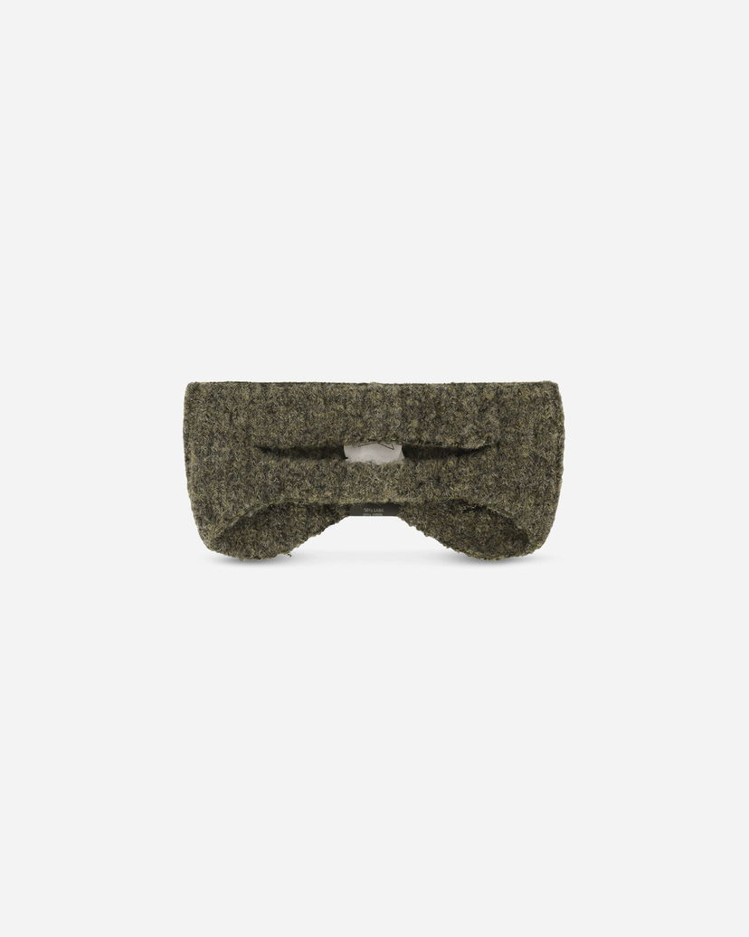 Halsduk ROA Wool Knit Ear Warmer Grön | RBUW291YA13 GRN0001